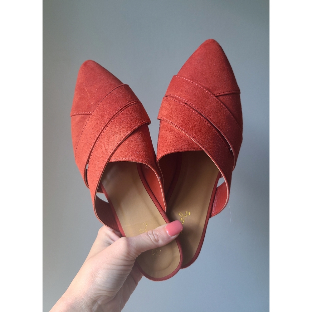 Qupid Senna Mules Size 7